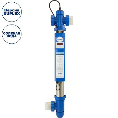 Устройство ультрафиолета "Blue Lagoon Timer UV-C 4ALL DUPLEX", поток 16 м3/ч, 75 Вт