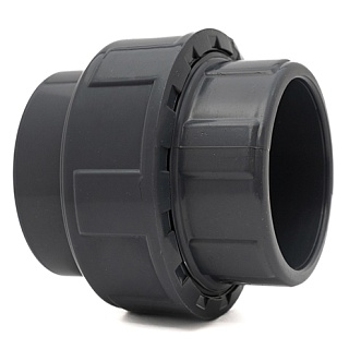 Муфта разборная ПВХ, EPDM (клеевая) D50, PN16