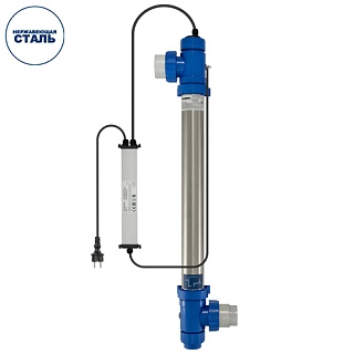 Устройство ультрафиолета "Blue Lagoon UV-C Tech", поток 11 м3/ч, 40 Вт