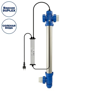 Устройство ультрафиолета "Blue Lagoon Tech UV-C 4ALL DUPLEX", поток 11 м3/ч, 40 Вт